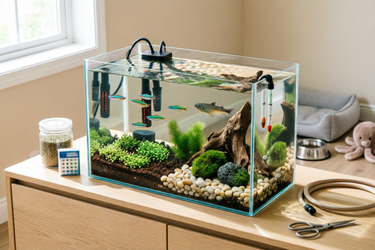 How to Set Up a Healthy Aquatic Pet Tank