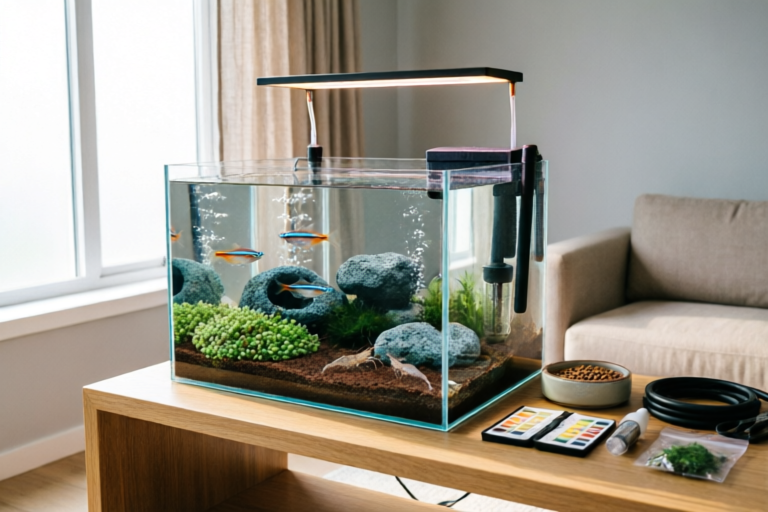How to Set Up a Healthy Aquatic Pet Habitat