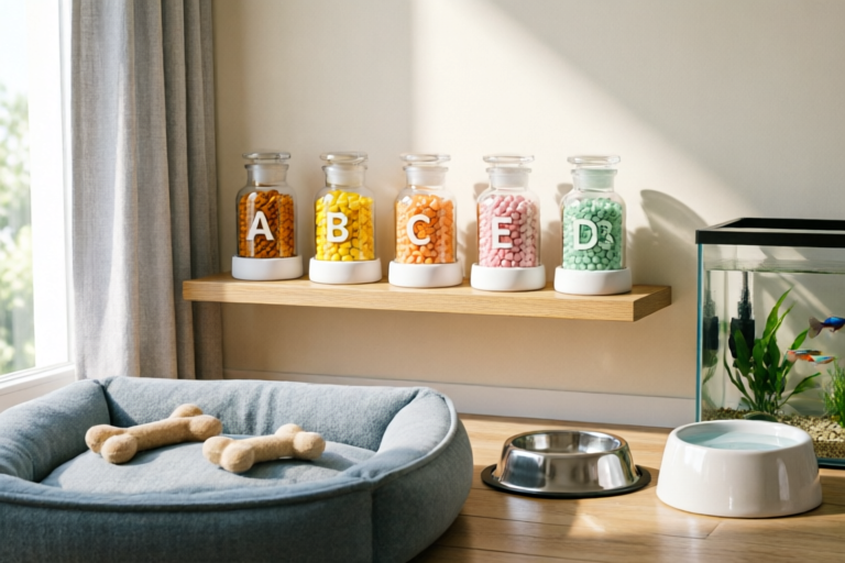 Top 5 Essential Vitamins for a Healthy Pet