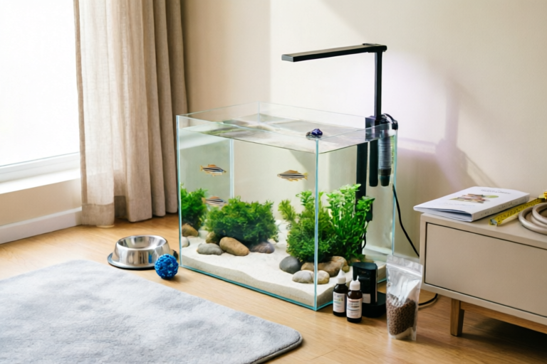 A Complete Beginner Guide to Starting Your First Aquarium Tank