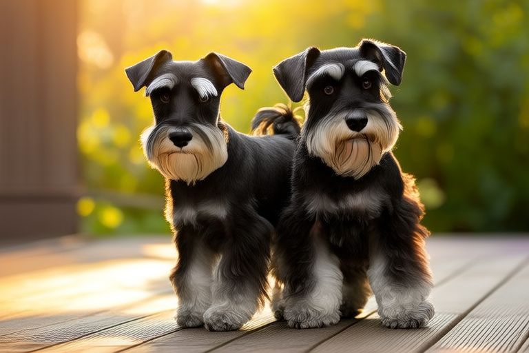 Adorable Schnauzer Puppies: From Fluffy Babies to Loyal Companions