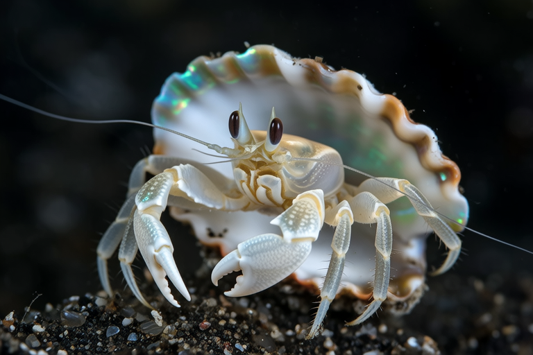 Peek into the Hidden World of Pea Crabs: Microscopic Marvels