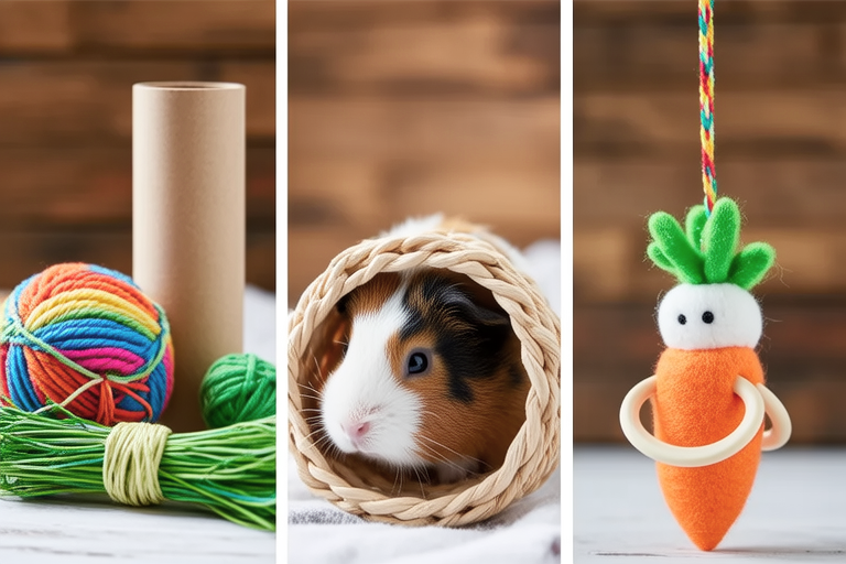 Top 5 DIY Toys to Keep Your Guinea Pig Happy and Stimulated