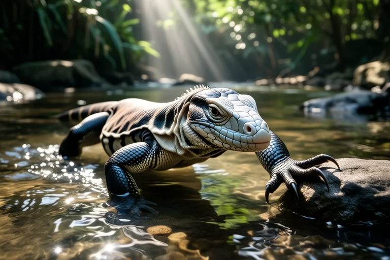 Aquatic Adventures with the Water Monitor: A Guide for Aspiring Reptile Owners