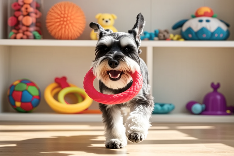 Top 10 Best Toys for Your Energetic Schnauzer Pup